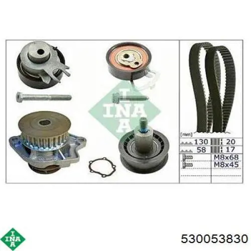 Comprar KDP457820 SNR Kit de correa de distribución