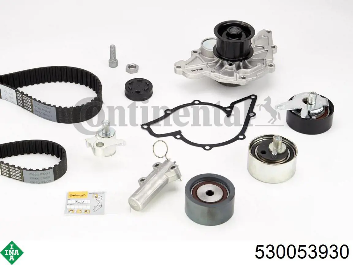 Kit de distribución 530053930 INA