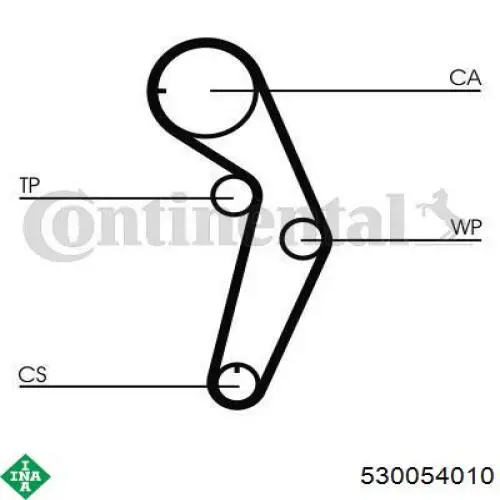 13592496 Opel kit correa de distribución