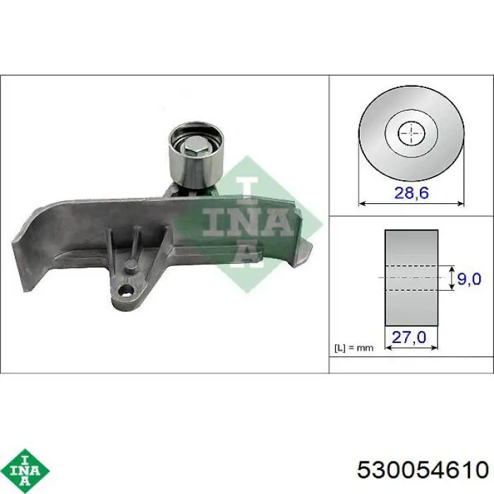 Juego de correas dentadas INA 530054610 precio, desde 153,06 EUR