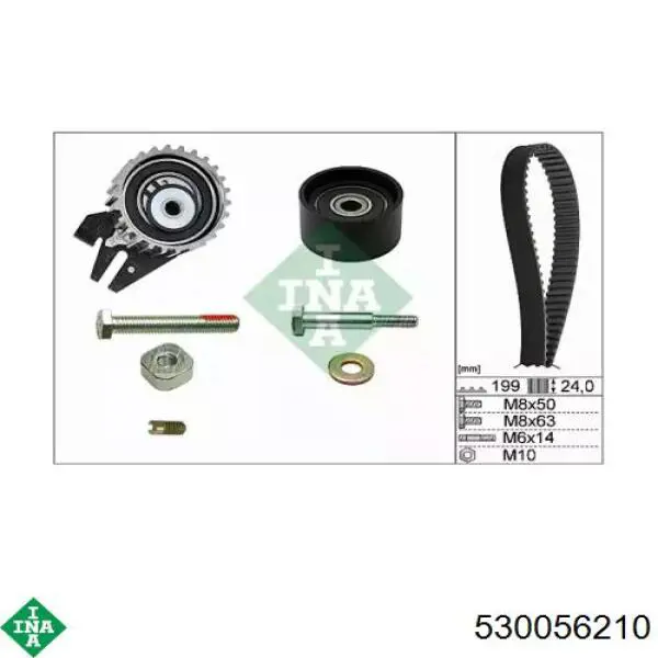 Kit de distribución 530056210 INA