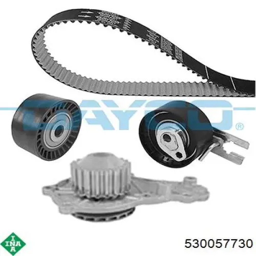 Juego de correas dentadas INA 530057730 precio, desde 229,20 EUR