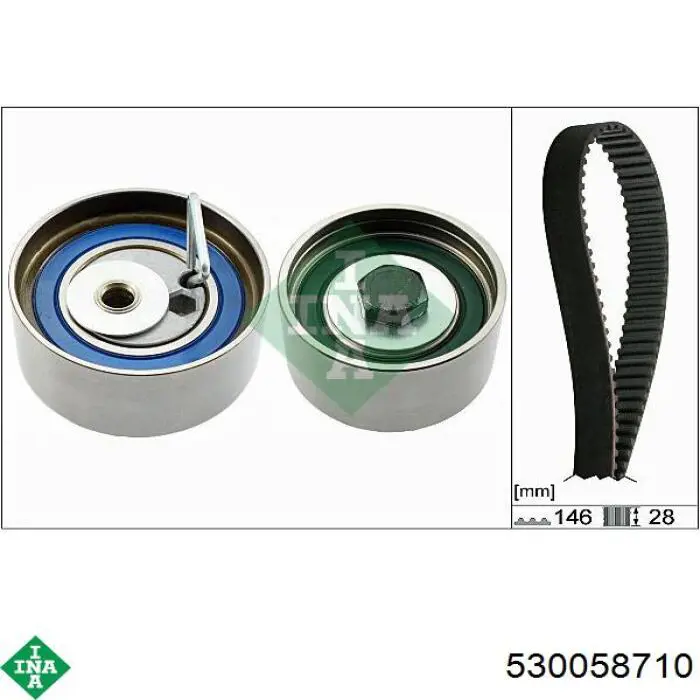 Comprar 530058710 INA Kit de correa de distribución