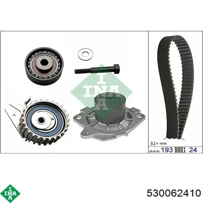 Comprar 530062410 INA Kit de correa de distribución