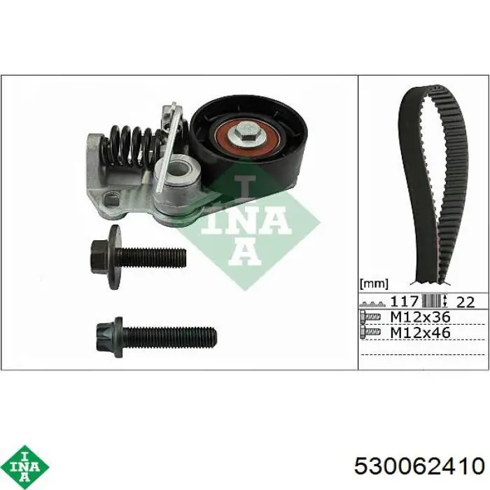 Kit de distribución 530062410 INA