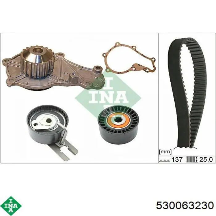 Comprar 530063230 INA Kit de correa de distribución