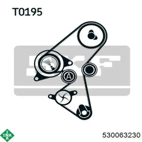 Kit correa de distribución Peugeot Partner 1 5F