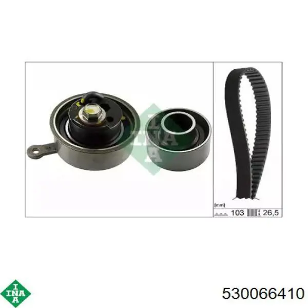 Comprar 530066410 INA Kit de correa de distribución