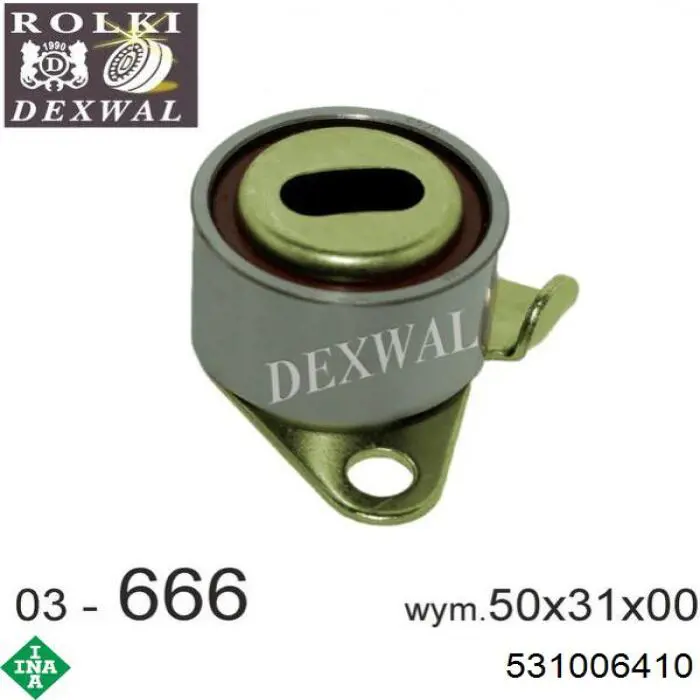 Tensor de la correa de distribución INA 531006410 precio, desde 112,44 EUR