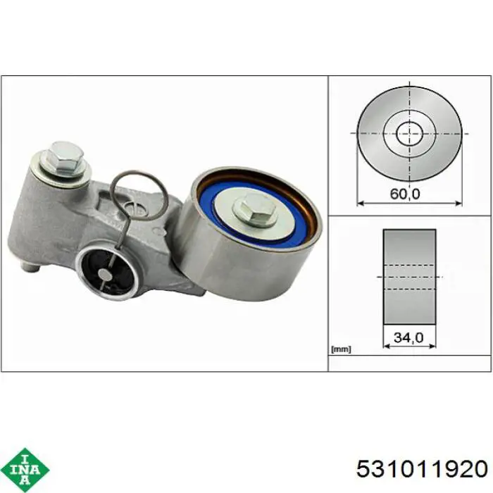 Comprar 531011920 INA Tensor correa distribución