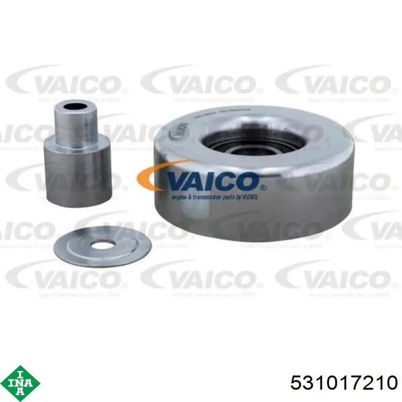 Polea tensora correa poli V 64551721844 BMW