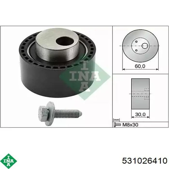 Comprar 531026410 INA Tensor correa distribución