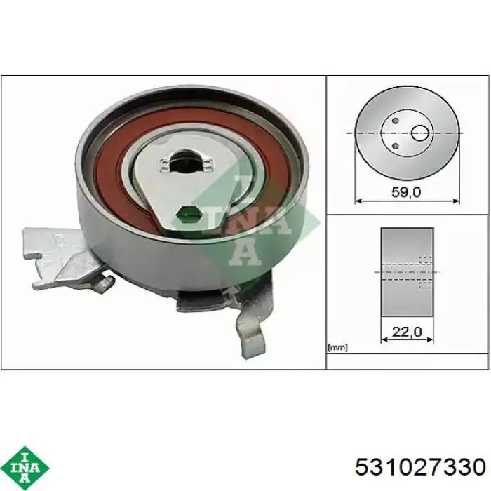 Comprar 531027330 INA Tensor correa distribución