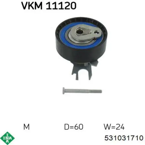 Tensor de la correa de distribución INA 531031710 precio, desde 23,48 EUR