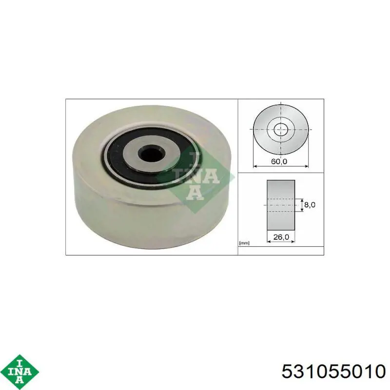 Comprar 031377 Cautex Polea tensora, correa poli V