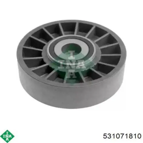 Rodillo, correa trapecial poli V Mercedes Bus 207-310 601