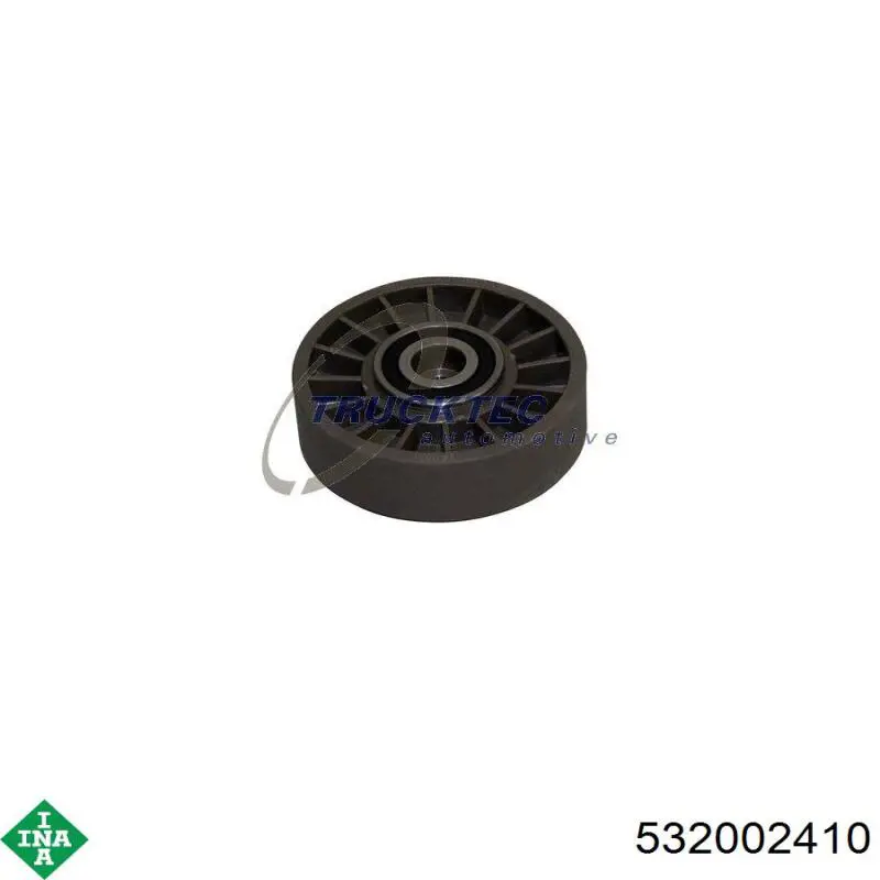 Rodillo, correa trapecial poli V Mercedes Bus 207-310 601