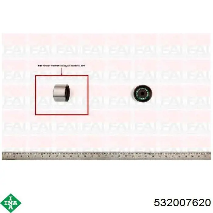 Polea correa distribución INA 532007620 precio, desde 32,37 EUR