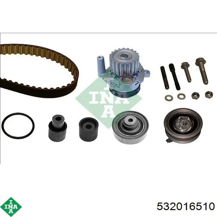 532 0165 10 INA rodillo intermedio de correa dentada