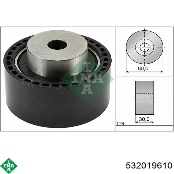 Comprar 532019610 INA Polea correa distribución