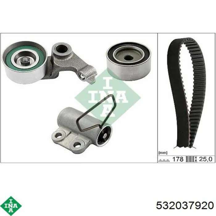 Comprar 532037920 INA Polea correa distribución