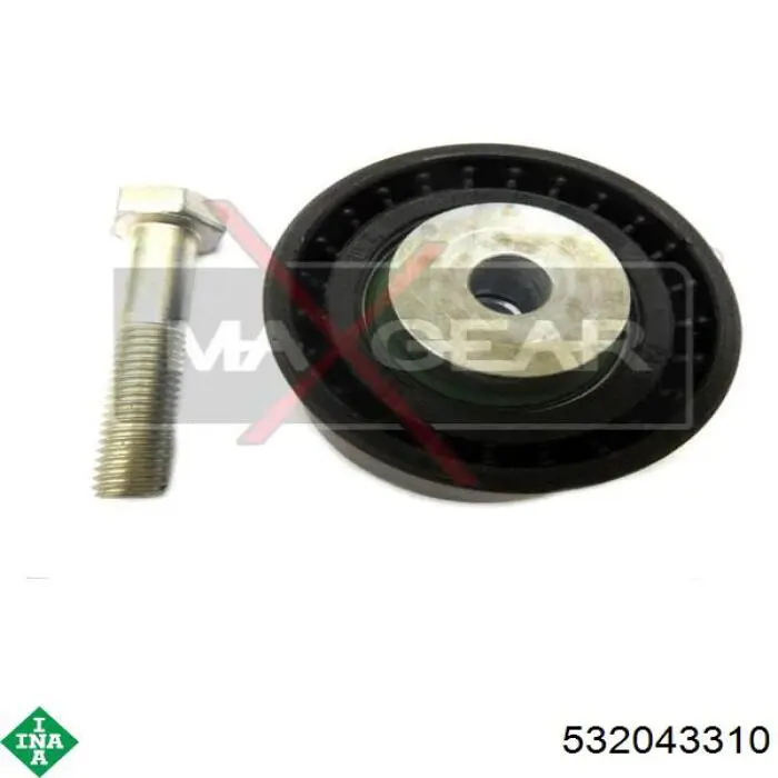 Comprar 532043310 INA Polea tensora, correa poli V