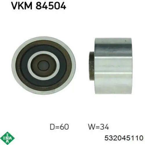 Polea correa distribución OK55112730A Hyundai/Kia