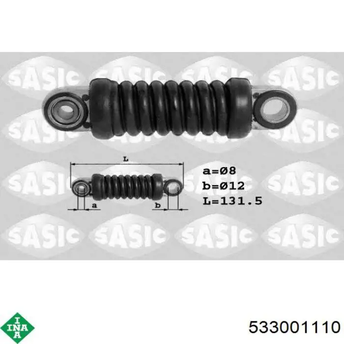 Comprar 533001110 INA Tensor de correa poli V 
