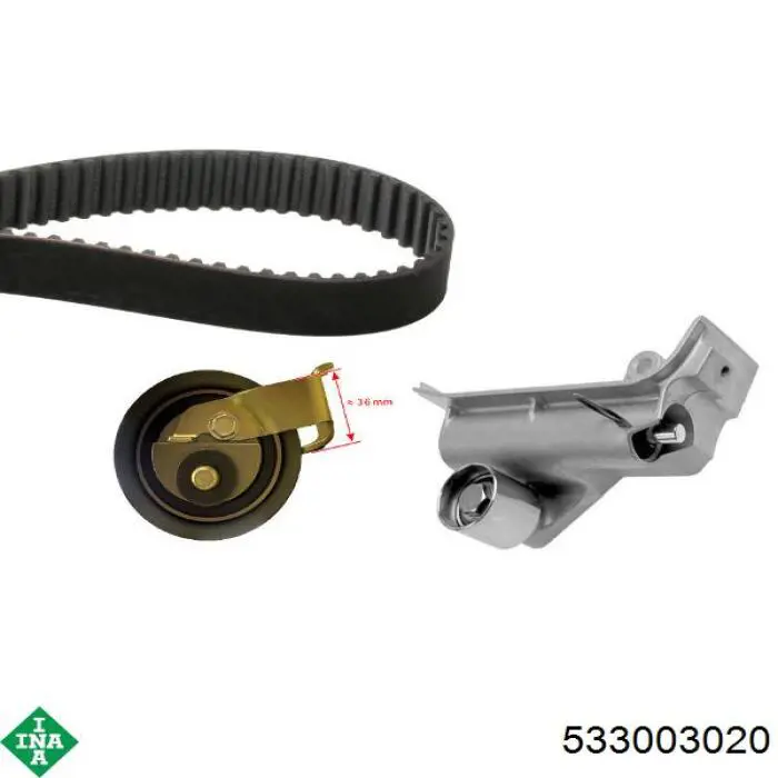 Tensor de la correa de distribución INA 533003020 precio, desde 143,26 EUR