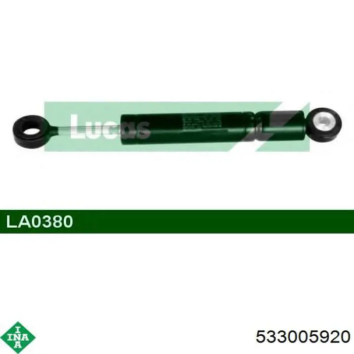 Comprar 533005920 INA Amortiguador del tensor de la correa de transmisión