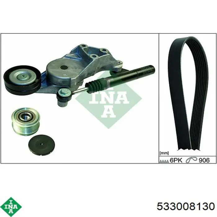 461346 Cautex Tensor de correa de alternador