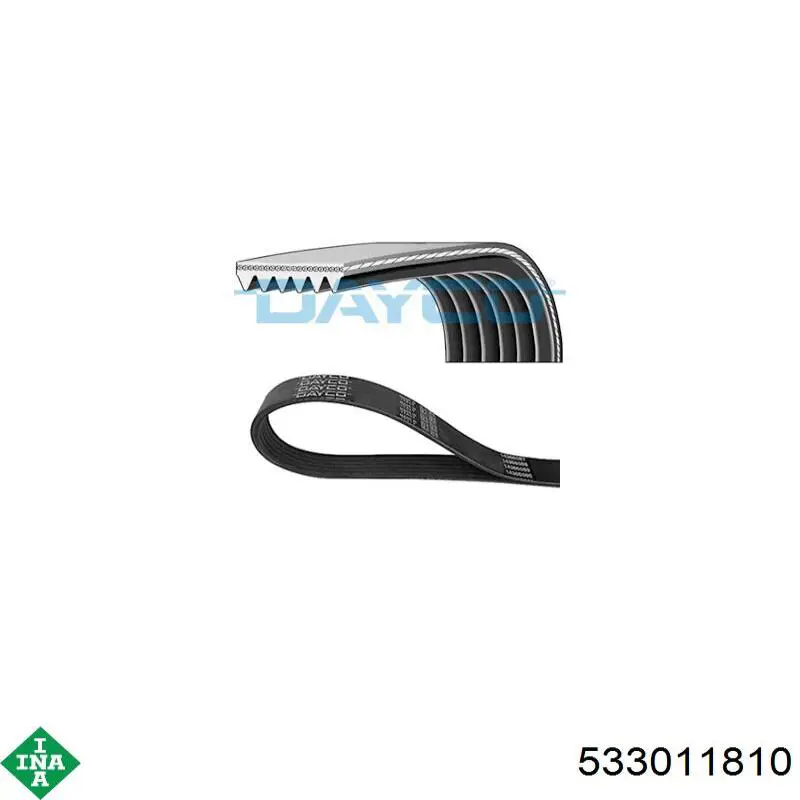 Tensor de correa poli V 533011810 INA
