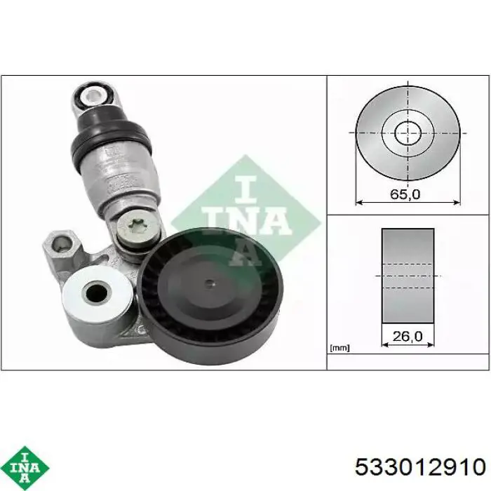 Comprar 533012910 INA Tensor de correa poli V 
