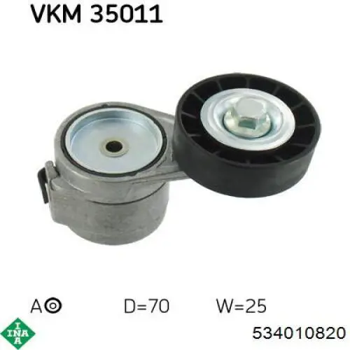 Tensor de la correa trapecial INA 534010820 precio, desde 38,20 EUR