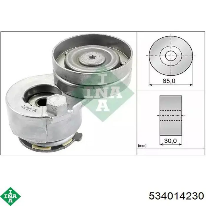 Comprar 534014230 INA Tensor de la correa trapecial