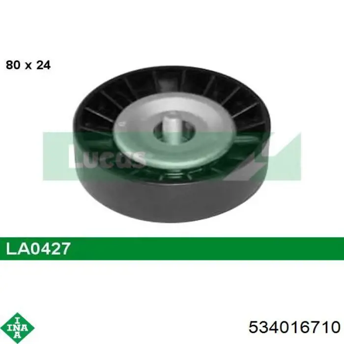 Tensor de la correa trapecial poli v Land Rover PQG100190L