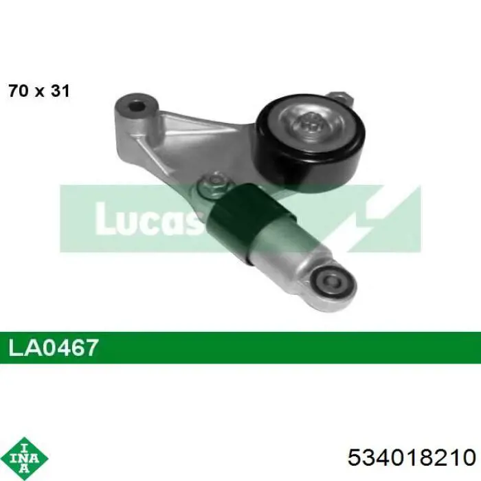Comprar 534018210 INA Tensor de correa poli V 