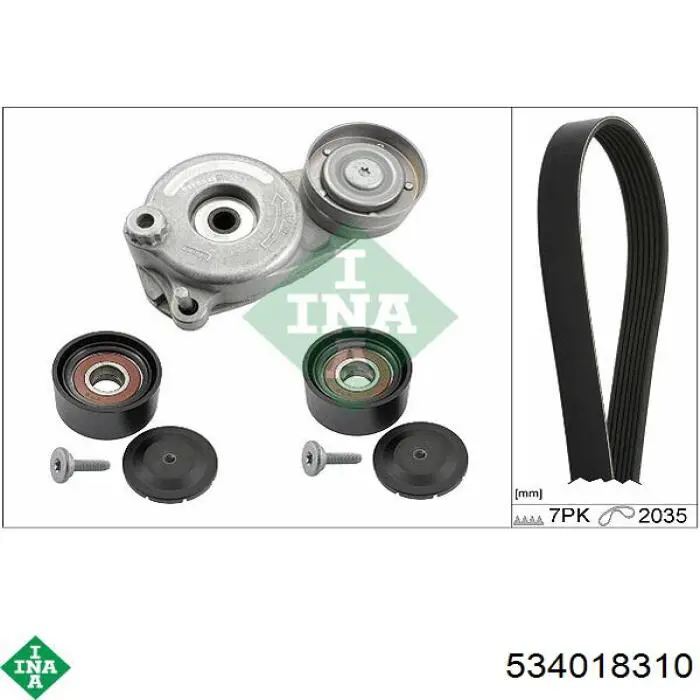 Tensor de la correa trapecial INA 534018310 precio, desde 49,91 EUR