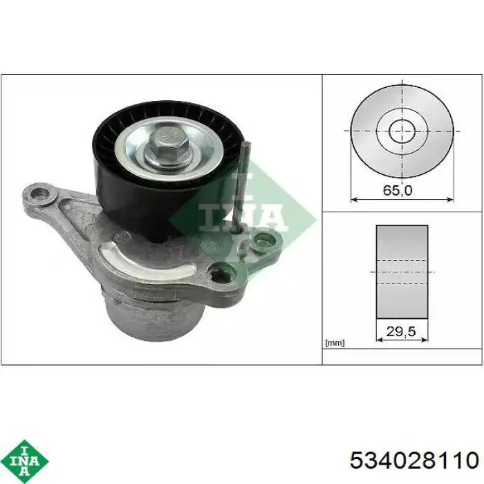Tensor de la correa trapecial INA 534028110 precio, desde 32,29 EUR