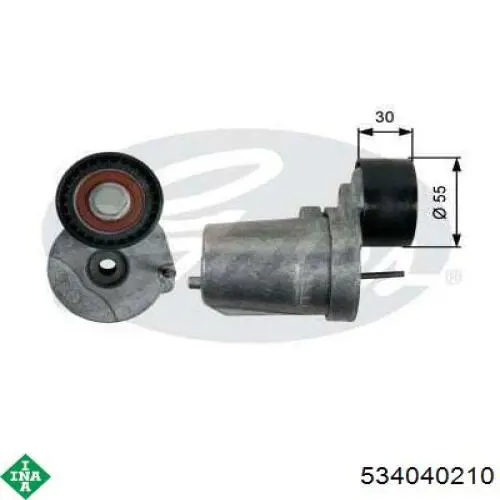 Comprar 534040210 INA Tensor de correa poli V 