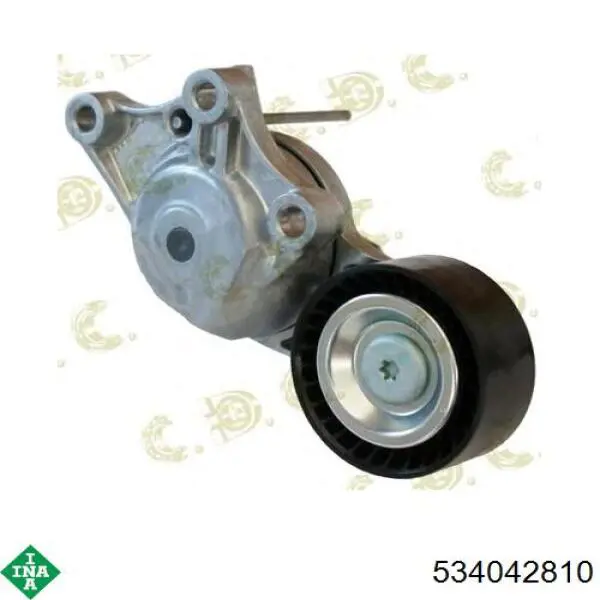 Tensor de la correa trapecial poli v INA 534042810