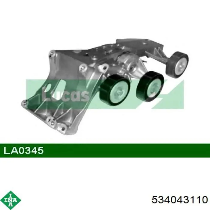 Tensor de la correa trapecial INA 534043110 precio, desde 333,18 EUR