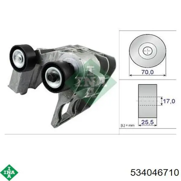 Comprar 534046710 INA Soporte de motor