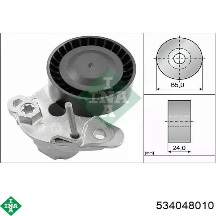 Comprar 534048010 INA Tensor de correa poli V 