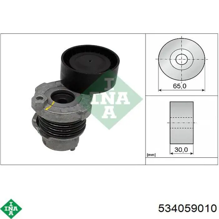 Tensor de la correa trapecial SNR GA355100 precio, desde 40,66 EUR