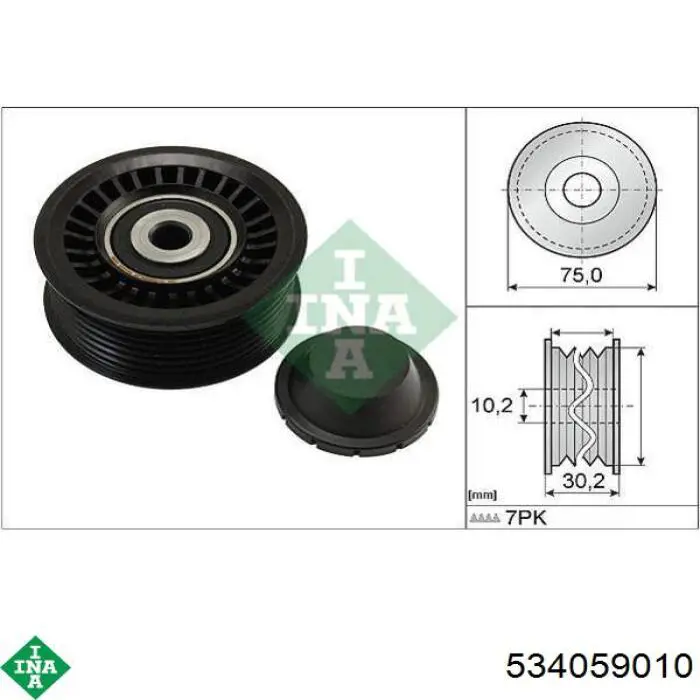 Comprar GA355100 SNR Tensor de correa poli V 
