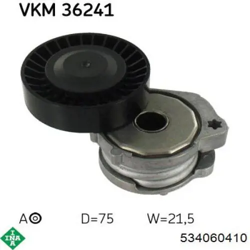 Comprar 534060410 INA Tensor de la correa trapecial