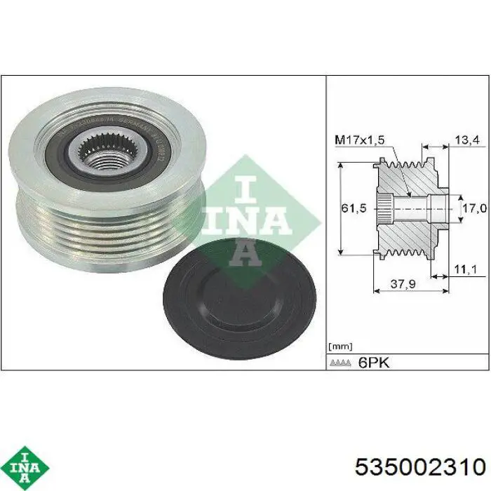 Poleas juego de piezas Fiat Bravo 2 198