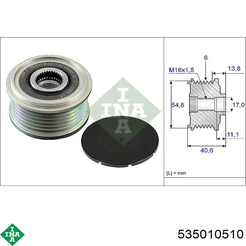 Poleas juego de piezas Renault Megane 2 LM0, LM1