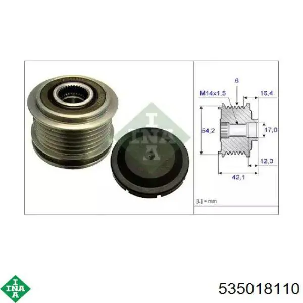 Poleas juego de piezas Alfa Romeo Giulietta 940